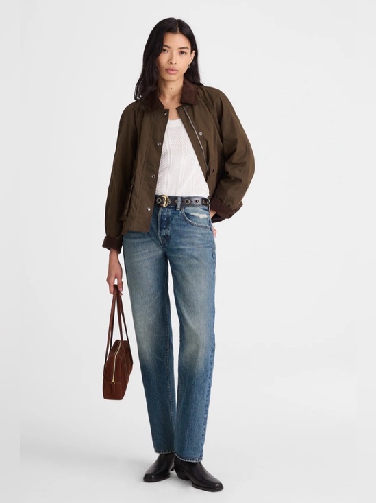 Madewell Denim - Madewell x Kaihara Selvedge Denim Dean Easy Straight Jean in Millington